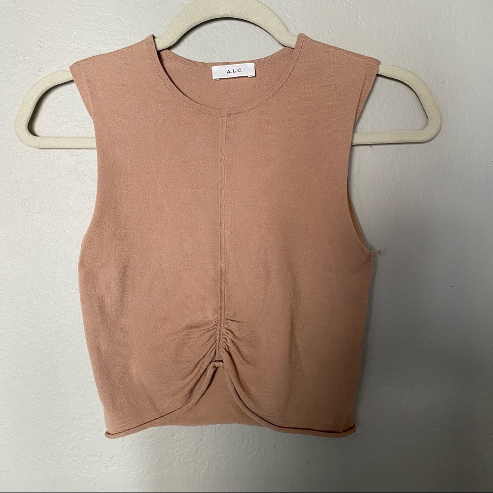 A.L.C crop top in nude color one size